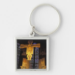 Crucifix über dem Hochaltar im Santa Maria delle Schlüsselanhänger