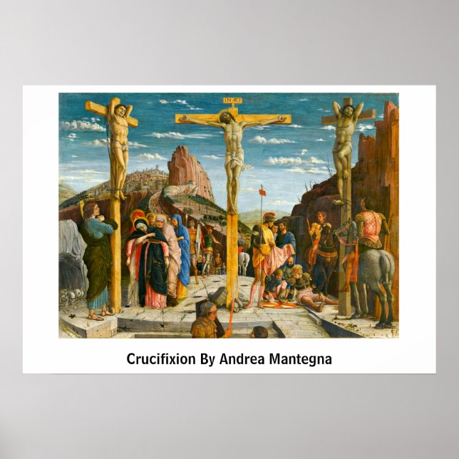 Crucifixierung durch Andrea Mantegna Poster (Vorne)