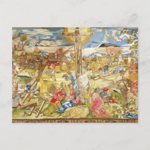Crucifixion, 1609 (Stickerei) Postkarte