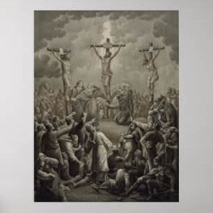 Crucifixion of Christ die Kreuzigung Jesu Christi Poster
