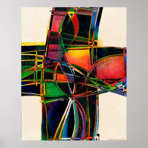 "Cruciform 16" Print Poster