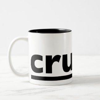 crudmug zweifarbige tasse