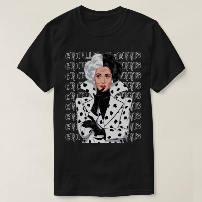 Cruella De Harris 2024 T-Shirt (Design vorne)