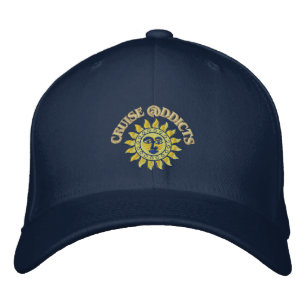Cruise Addicts bestickte Flex-Fit-Cap der Marine Baseballkappe
