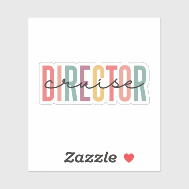 Cruise Director Aufkleber (Blatt)