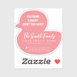 Cruise Duck Aufkleber