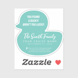 Cruise Duck Aufkleber