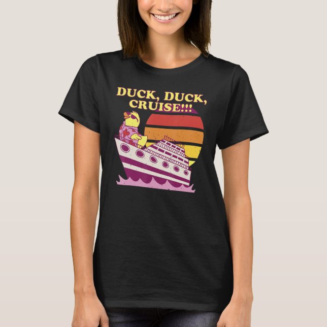 Cruise Ducks Family Cruise Duck T-Shirt (Vorderseite)
