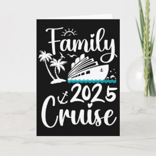 Cruise Familie 2025 Squad Urlaub passende Familie Karte