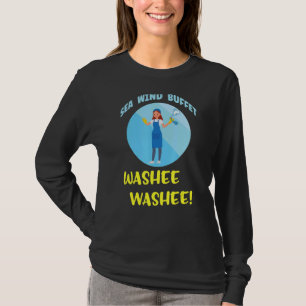 Cruise Family Cruise Buffet Washee Washee Saniti T-Shirt