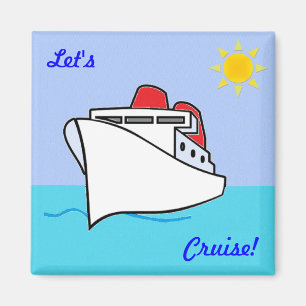 Cruise Fun Cruising Magnet