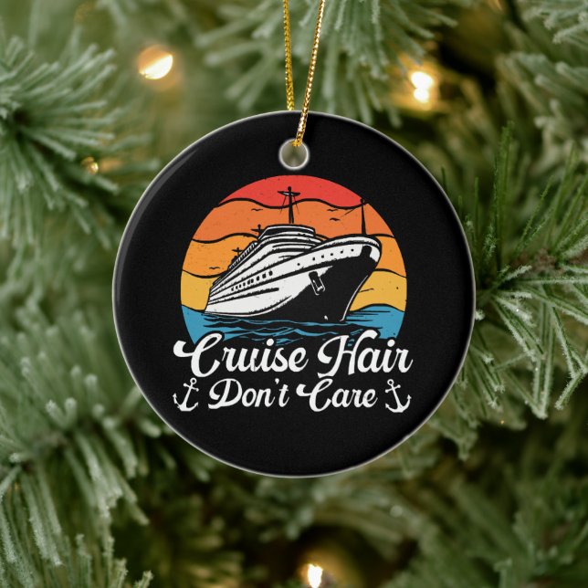 Cruise Hair Keine Sorge Keramik Ornament (Baum)