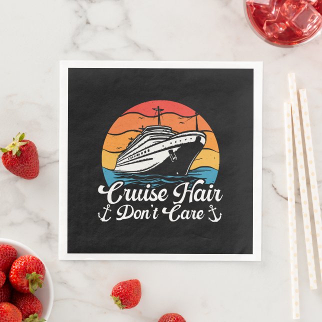 Cruise Hair Keine Sorge Serviette (Beispiel)