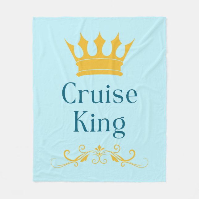 Cruise King Fleecedecke (Vorderseite)