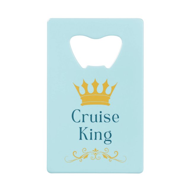 Cruise King Geldbeutel Flaschenöffner (Vorderseite)