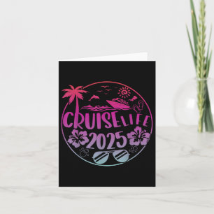 Cruise Life 2025 Bootsfahrt Reisende Apparel Karte