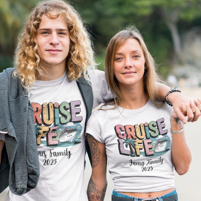Cruise Life Custom - Family Summer Wiedersehen T-Shirt (Von Creator hochgeladen)