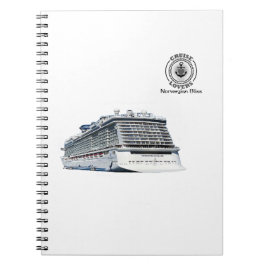 Cruise Lovers Norwegisches Bliss-Foto-Notebook Notizblock