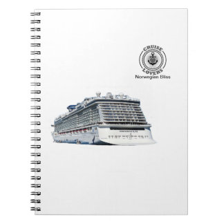 Cruise Lovers Norwegisches Bliss-Foto-Notebook Notizblock