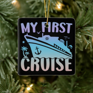Cruise my first Cruise 2025 Family Vacation Cruise Keramikornament