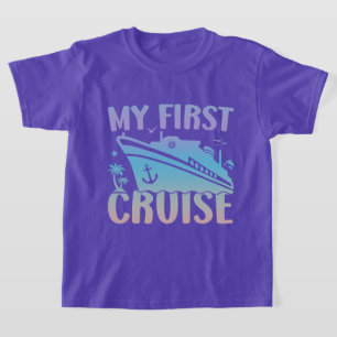 Cruise my first Cruise 2025 Family Vacation Cruise T-Shirt
