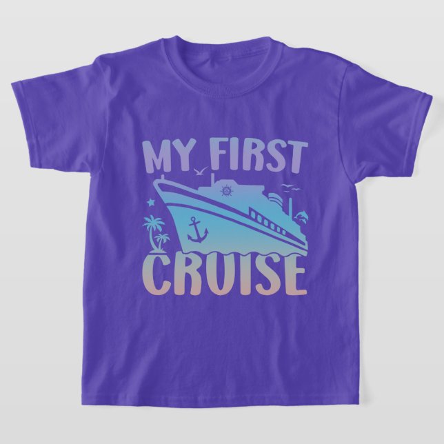 Cruise my first Cruise 2025 Family Vacation Cruise T-Shirt (Ablage )