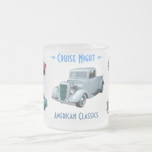 CRUISE NIGHT Tasse (mattiertes Glas)
