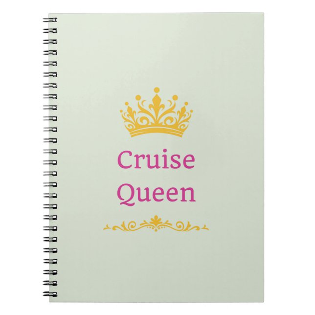 Cruise Queen Notizblock (Vorderseite)