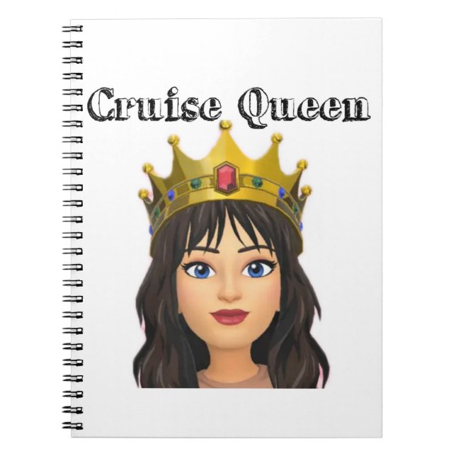 Cruise Queen Notizblock (Vorderseite)