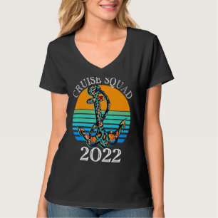 Cruise Squad 2022 Cowhide Leopard Anchor Cruising T-Shirt