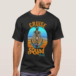 Cruise Squad 2022 Cowhide Leopard Cruising Family T-Shirt