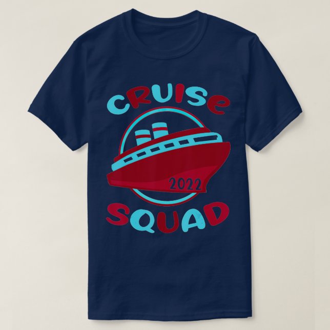 Cruise Squad 2022 Matching Family Group, Group Squ T-Shirt (Design vorne)