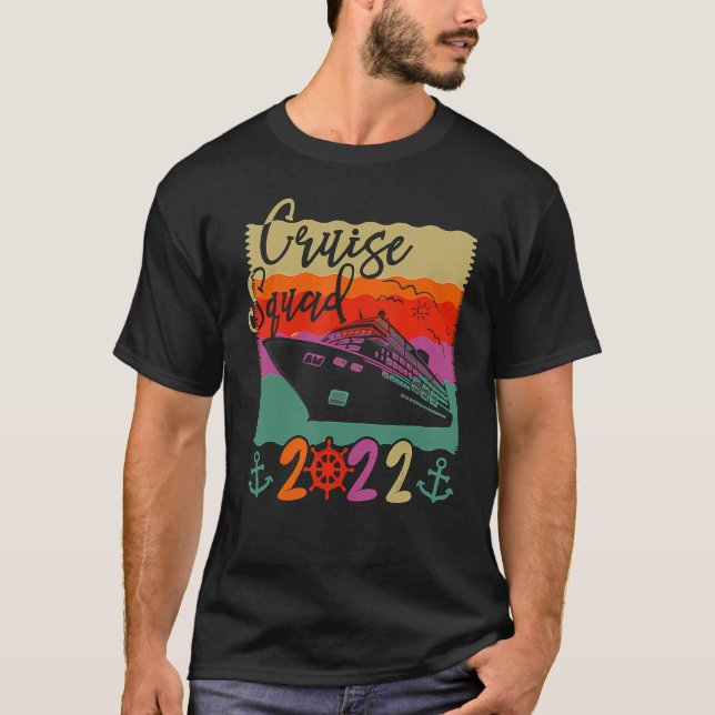 Cruise Squad 2022 Matching Family Group With Ancho T-Shirt (Vorderseite)