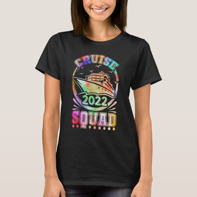 Cruise Squad 2022 Matching Family Group With Ancho T-Shirt (Vorderseite)