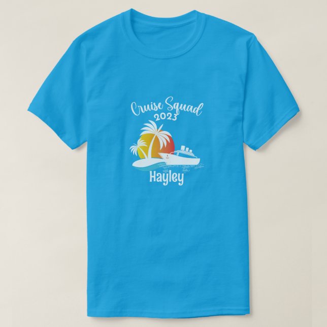 Cruise Squad 2023 Custom T - Shirt (Design vorne)