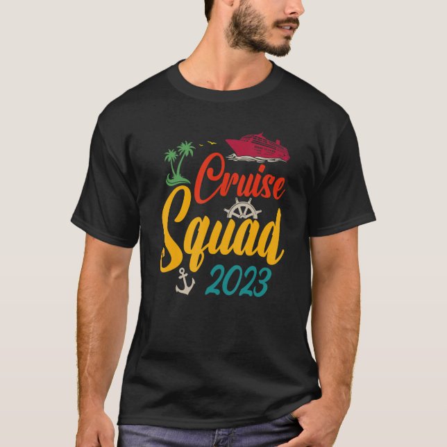 Cruise Squad 2023 Family Matching Group Squad Quot T-Shirt (Vorderseite)