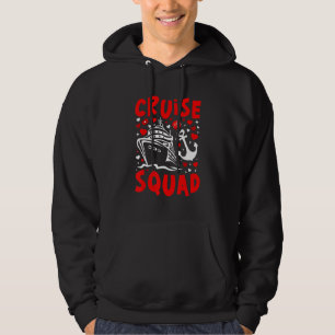 Cruise Squad 2023 Rotes Herz Valentinstag Kreuzfah Hoodie