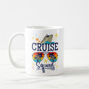 Cruise Squad 2024 Kreuzfahrt Kaffeetasse
