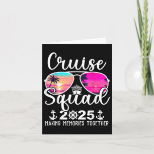 Cruise Squad 2025 Cruise Squad Cruising Summer Vac Karte