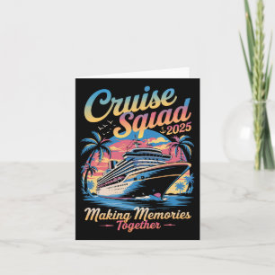 Cruise Squad 2025 Family Cruise Matching Summer Va Karte