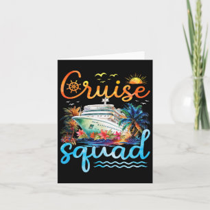 Cruise Squad 2025 Family Group Matching Cruise Vac Karte