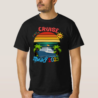Cruise Squad 2025 Family Group Matching Summer T-Shirt