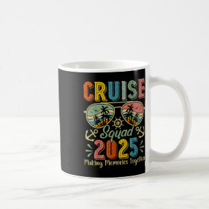 Cruise Squad 2025 Family Group Matching Summer Vac Kaffeetasse