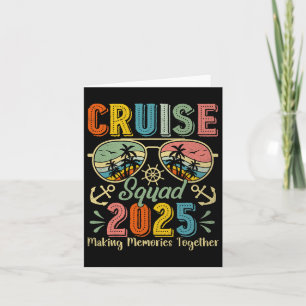 Cruise Squad 2025 Family Group Matching Summer Vac Karte