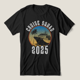 Cruise Squad 2025 - Fun Group Vacation Tri-Blend Shirt