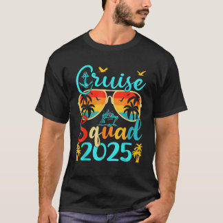 Cruise Squad 2025 Sommerferien Matching Family T-Shirt
