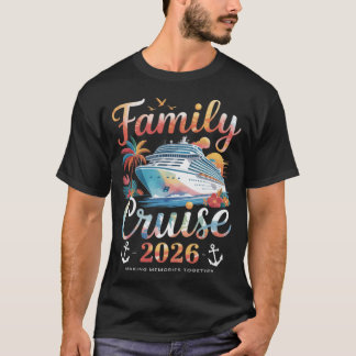 Cruise Squad 2026 Family Group Matching Summer T-Shirt