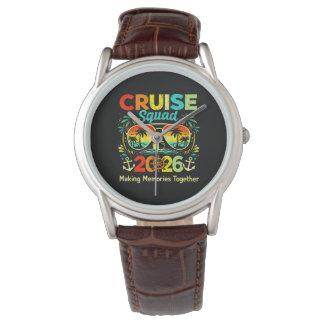 Cruise Squad 2026 Summer Vacation Armbanduhr