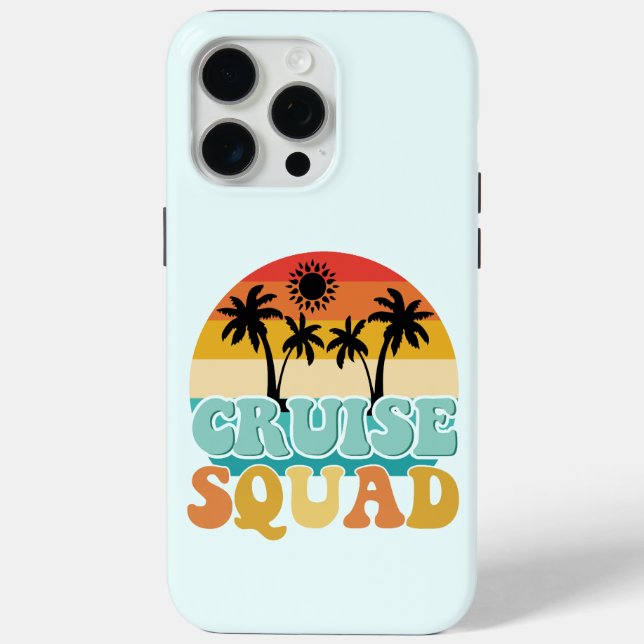 Cruise Squad Case-Mate iPhone Hülle (Rückseite)