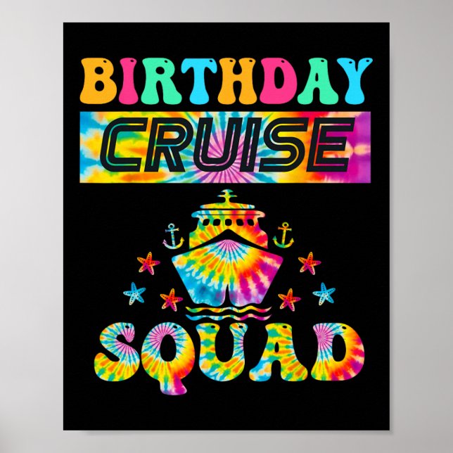Cruise Squad Cruising Vacation Matching F Poster (Vorne)
